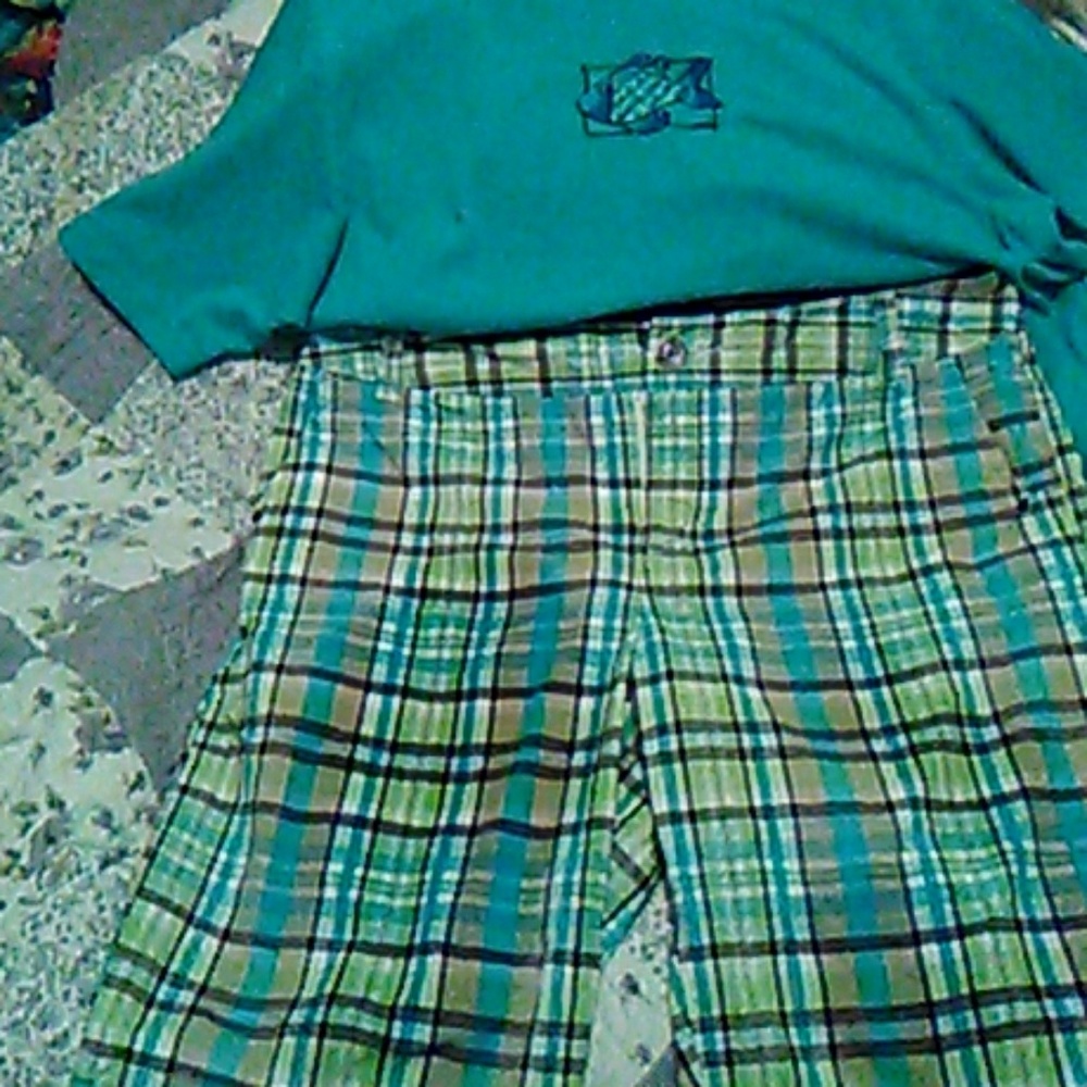 Cato plaid shorts